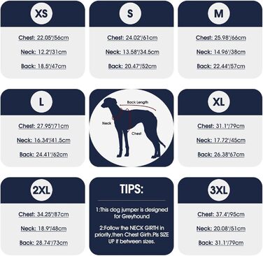 Пуловер IECOii для собак з навушниками, теплий зимовий костюм для грейхаундів, курчаків, віппетів, блакитний, розмір M