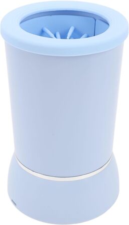 Автоматичний очищувач лап для собак, портативна силіконова мийка лап для домашніх тварин з 2 режимами, USB-зарядна електрична станція для миття лап собак для дому та подорожей (BLUE)