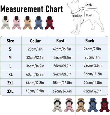 Водонепроникний зимовий теплий халат для собак з капюшоном, повний халат, захист від снігу, регульований (Бежевий, M)
