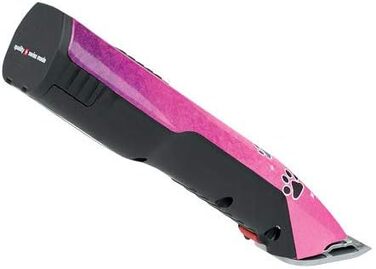Машинка для стрижки Heiniger Saphir Pink SS з дротом і головкою №10, два акумулятори