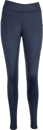 Лазура - Теплові термо-легінси для їзди верхи для жінок та дітей Thea | Легінси з силіконовим повним захопленням | теплі зимові штани для верхової їзди з комфортним поясом та кишенею для телефону | Екіпірування для верхової їзди в багатьох кольорах та роз