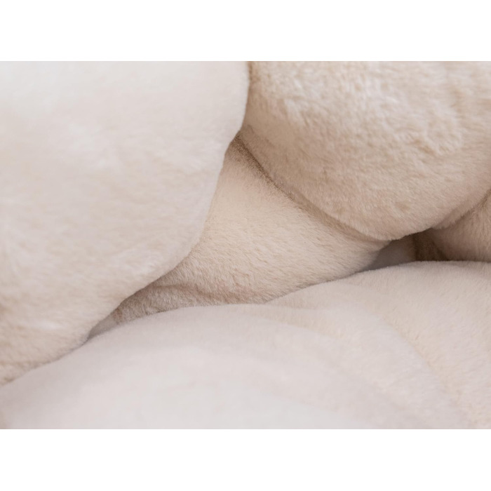 TrendPet LunaNest: М'яке ліжко-гніздо для собак та котів (Бежевий)