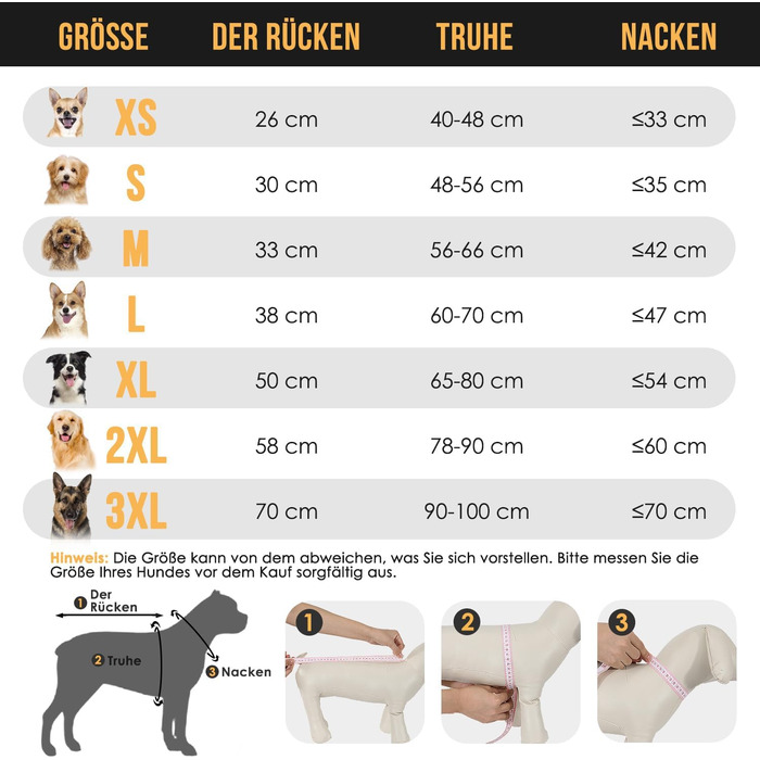 Водонепроникний дощовик для собак Eyein, жовтий, XS - теплий, з капюшоном та світловідбиваючими смугами