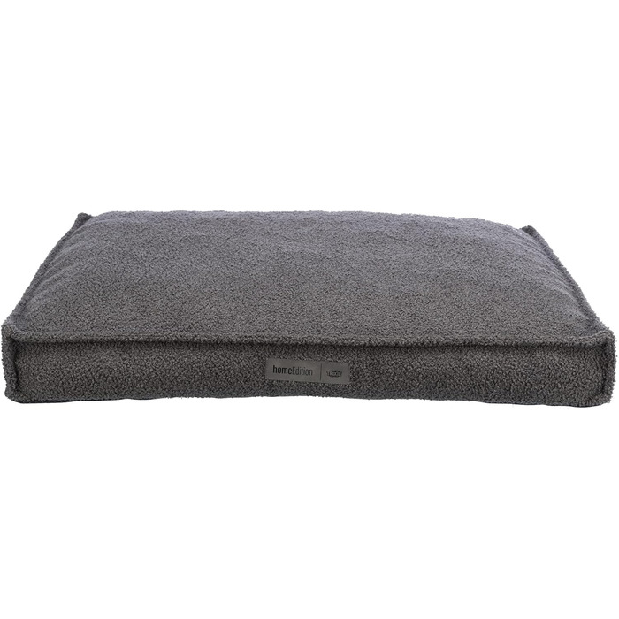 Собача подушка TRIXIE BE ECO Coline, прямокутна, 80×60 см, темно-сіра, екологічна, нековзка основа