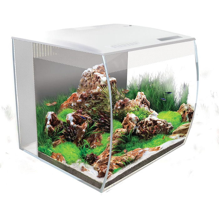 Акваріум HG Fluval Flex 57 л, білий, 40x30x50 см
