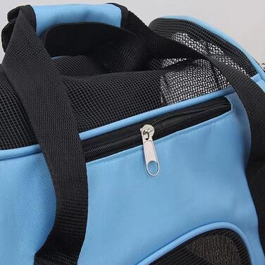 Сумка-переноска для собак, рожева/чорна, L - зручна переноска для маленьких собак та котів, для подорожей