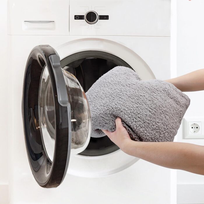 М'яка флісова підстилка для собак і котів Nobleza, 160 x 120 см, світло-сіра