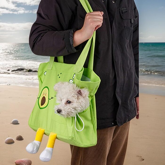 Сумка-переноска для собак Hitburu - регульована, з м'якими боковинами | Дихаюча для таксі, ветеринара, подорожей, міста, прогулянок, авто, транспорту, грумінгу