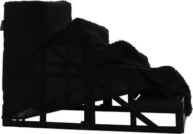 Сходи для собак Flamingo Tampa чорні 60x35,5x40,5 см, нековзкі, легкі, до 30 кг