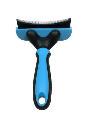 Щітка для грумінгу тварин з широкою поверхнею - для видалення підшерстка у собак та котів. Підходить для довгої шерсті.