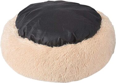 Ортопедичне кругленьке ліжко для собак XL: зручне, миюче, з memory foam. Підходить для великих собак (лабрадорів)