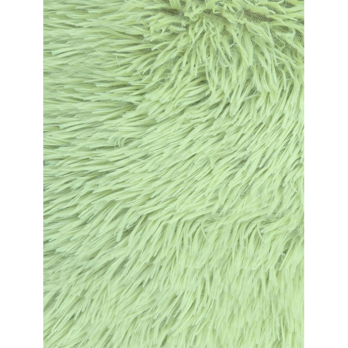 Кругле собаче ліжко Normani для великих та маленьких собак - ергономічна подушка-бублик. Собача лежанка з високим бортиком (М'ята, 100x100x28 см)