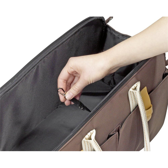 Сумка-шопер Karlie City - велика, 52x25x35 см, коричнева