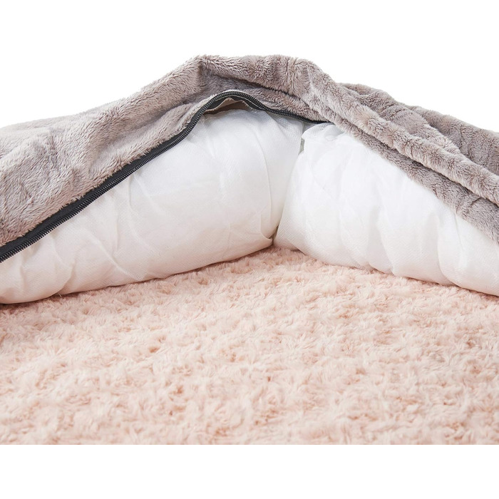 Ортопедичне ліжко для собак JOYELF з піною з пам'яті, подушка для шиї, XL (40'x30')