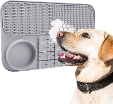 Повільний годівник для собак - килимок-головоломка, килимок для іграшок, сірий L