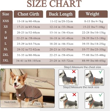 Теплий флісовий пуловер для собак Hjyokuso, піжама, одяг для холодної погоди, розмір L, колір коричневий