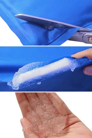 Килимок охолоджуючий для собак з нетоксичним гелем, самоохолоджуючий, стійкий до подряпин, миючий, для домашніх тварин, довговічний, ідеальний для літа (хвилястий, 40x50 см)