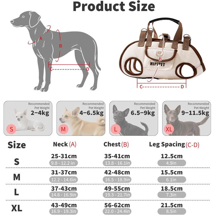 PETCUTE Сумка-переноска для собак 4-в-1, ручка-шофер для великих собак, дихаюча сумка-переноска на плечі для маленьких цуценят, сумка для тварин з ремінком на плечі, для прогулянок на вулиці Бежевий+Коричневий
