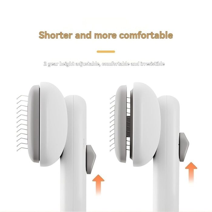 Іонна щітка для тварин Piddy Pet - вичісує шерсть без виривання, для собак та котів