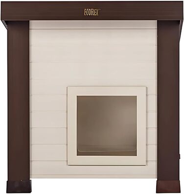 Будиночок для котів Noa з ECOFLEX для дому та вулиці з котячим люком