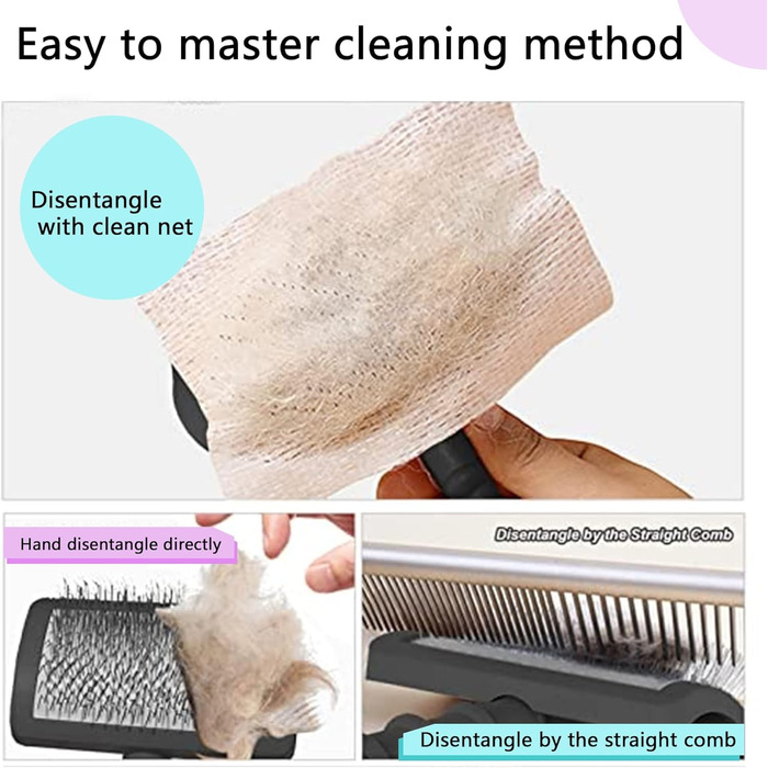 Професійна щітка для собак та домашніх тварин Zupfbürste: видаляє ковтуни та матову шерсть. Підходить для Cockapoos, Labradoodles, Cavapoos