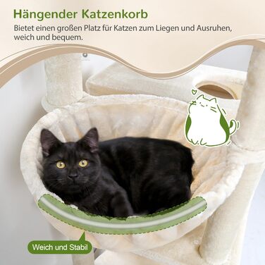 Котячий будиночок Globlazer Kaktus XXL 195 см: будиночок, лежанка, гамак, когтеточка для котів