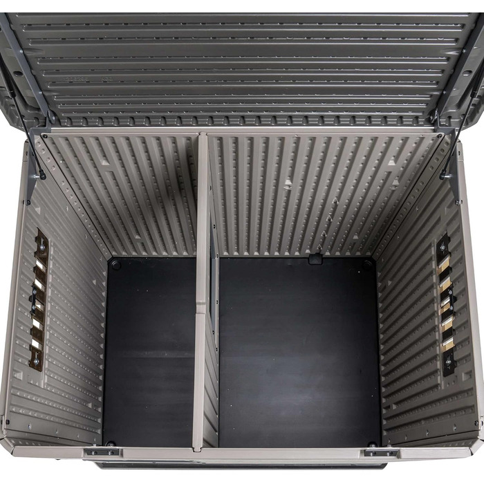 Кінець Lifetime - Зовнішній вольєр для собак, 120x97x97-90 см, переносний собачий будиночок, з піднятим дном, знімним перегородкою, захист від УФ-випромінювання, складане дах, прямокутний вольєр для саду (92314)