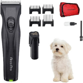 Машинка для стрижки собак Rotschopf24 Edition Arco Pro: акумуляторна, для професійного використання, з чохлом. 44204 (1 акумулятор)