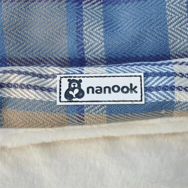 М'яка тепла ковдра для собак та котів Nanook XL, 70x45 см, блакитна