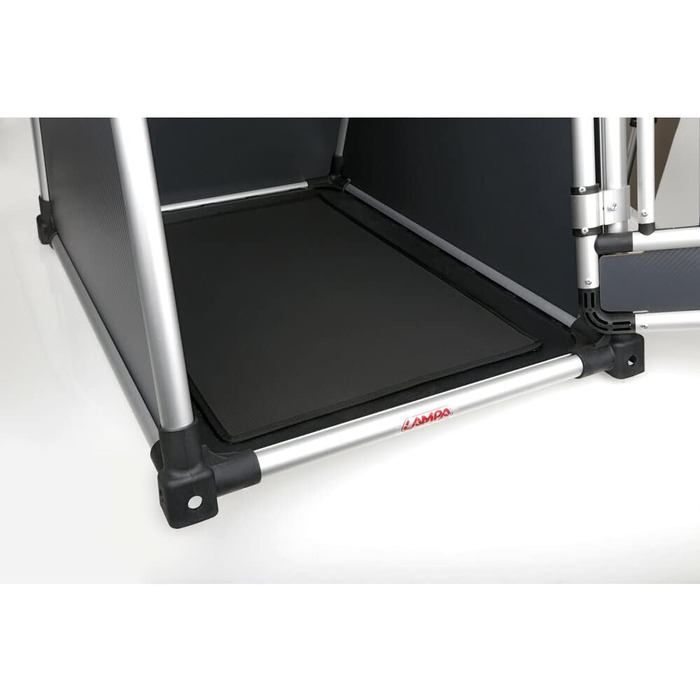 Транспортний бокс для тварин LAMPA 60501: алюмінієвий, розмір 60x50x55 см, тканинна підкладка