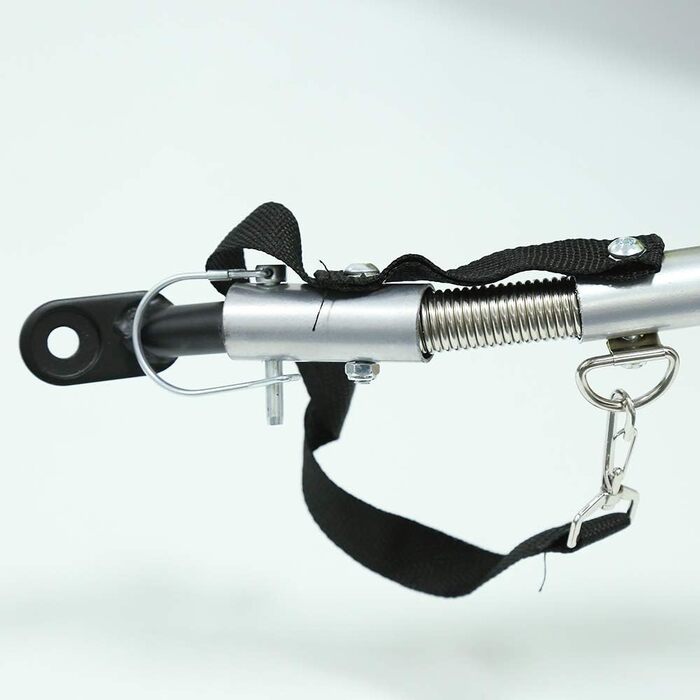 Багатофункціональний велопричіп 2-в-1: для дітей та домашніх тварин. Велосипедний візок-причіп, 2 місця, 137x73x90 см (жовто-сірий)