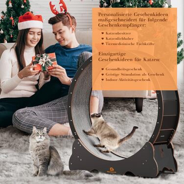 Котяче бігове колесо XL 113 см, надтихе, для дому
