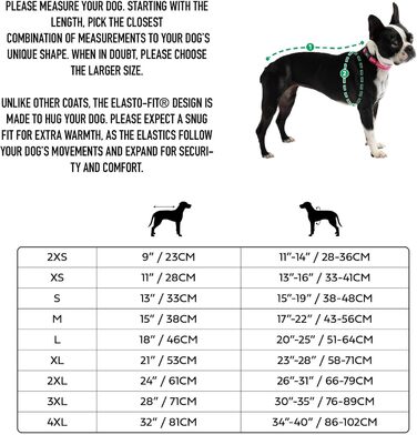 Дощовик для собак GF Pet ElastoFit, водонепроникний, зелений, розмір 4XL (спинка 38 см)