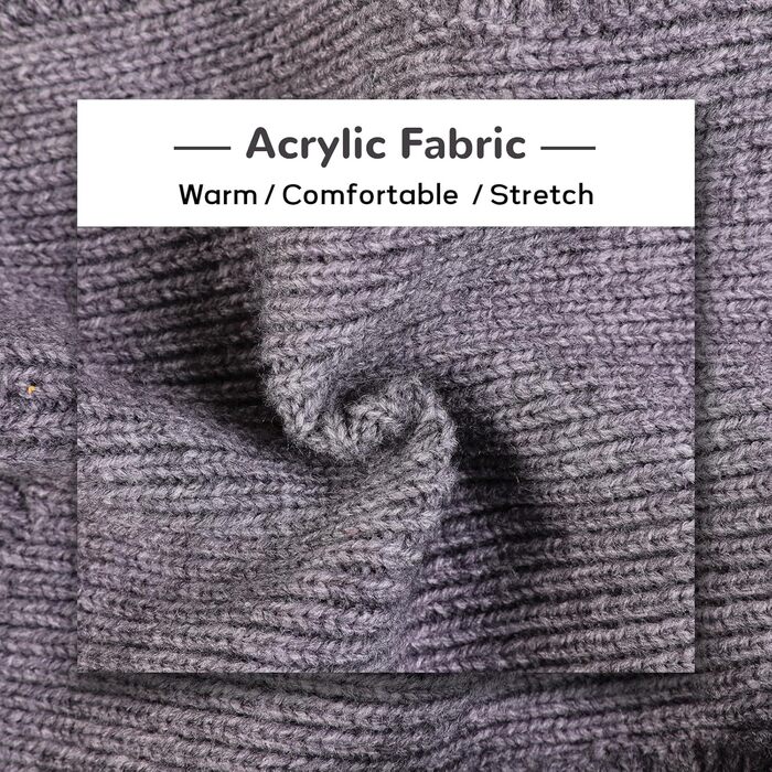 Теплий пуловер для кота/собаки Hjumarayan, сірий, розмір S (37x28 см)