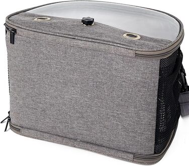 Переносна переносна сумка-переноска для птахів, клітка для подорожей для колібрі, папуг, сірих птахів