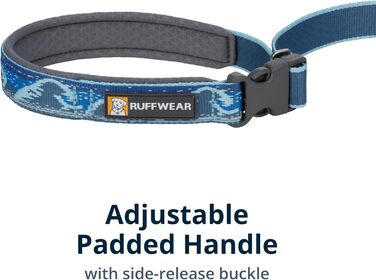 Повідок для собак RUFFWEAR Crag 1,8 м, з відбивачем, легкий, для прогулянок, темно-синій