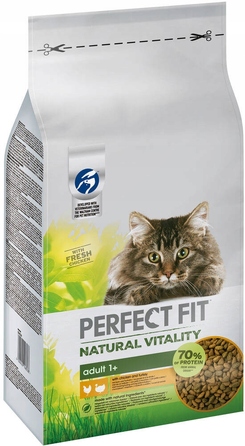 Сухий корм для котів Perfect Fit Natural Vitality з куркою та індичкою, 6 кг