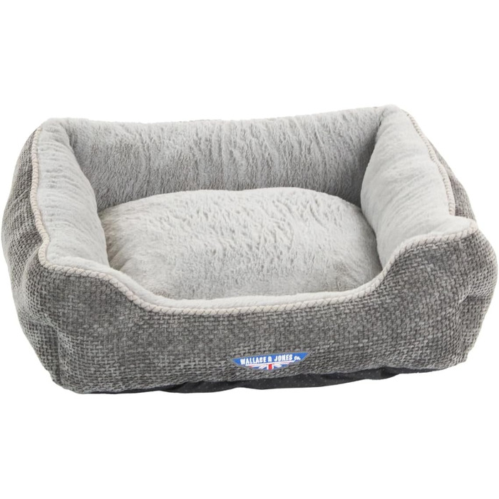 Килимок для кота Wallace & Jones Dunrobin, сірий, прямокутний, розмір S, 51 x 46 x 15 см, стійкий до подряпин