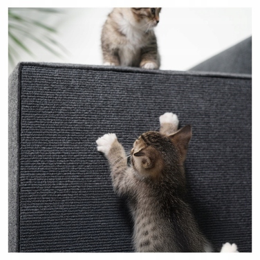 Кігдряпка-килимок SIEMIEC сіра, 200x40 см, для котів