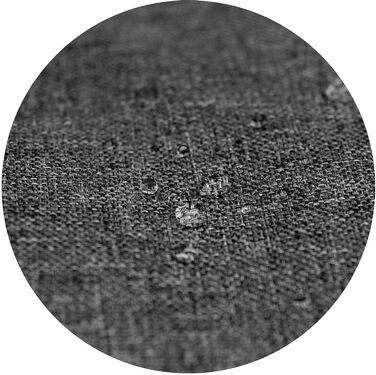 Крісло-лежанка для собак SuperKissen24: лежанка-кошик, лежанка-софа для собак великих, середніх та маленьких порід. Лежанка для тварин, розмір M, чорний та сірий колір. Матеріал: льон, 95x75 см. Можна прати.