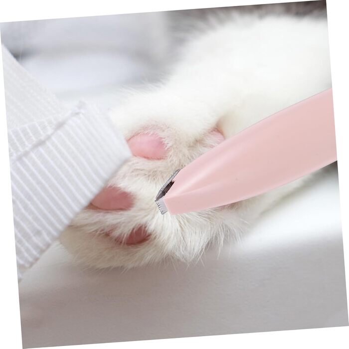Електричний триммер для лап собак Milisten 2 шт. - тиха обрізка шерсті для обличчя, очей та лап собак, котів, кроликів. 2.5x15.5 см
