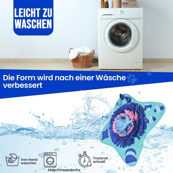 PET ARENA Килимок для собак - килимок для нюхання, інтелектуальна іграшка, великий розмір, багато кольорів