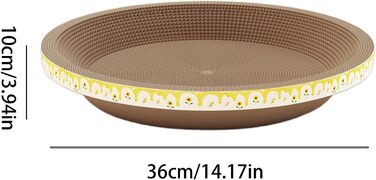 Круглі килимки-подряпки для котів, лежанка-миска, іграшка-подряпка з картону, килимок для кошенят, маленьких та середніх котів