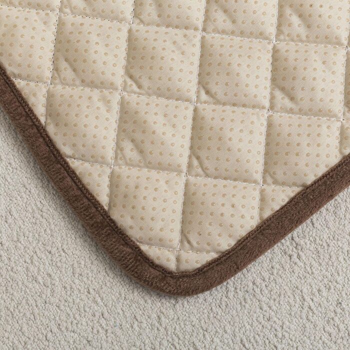 М'яке зручне ліжко-софа для котів та собак, водонепроникний чохол для ліжка, пральна собача підстилка, нековзне заспокійливе ліжко, зручні собачі килимки (90 x 90 см, світло-сірий) 90x90см світло-сірий