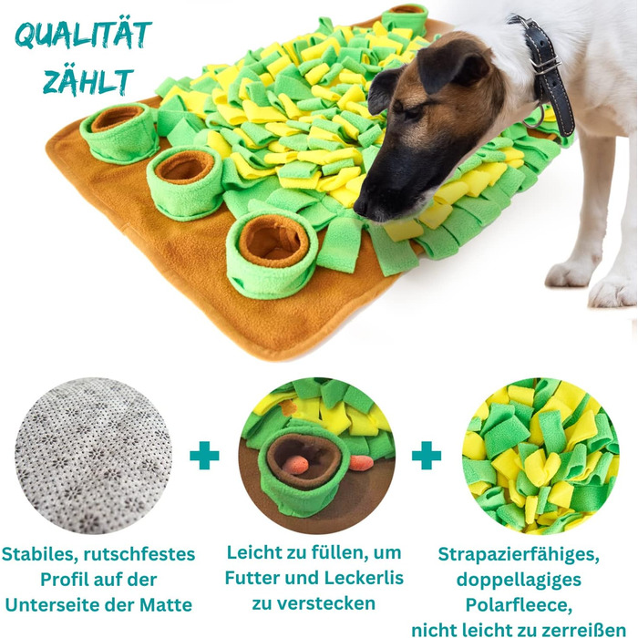 Pawfect Family інтерактивний килимок-нюхалка для собак і котів, іграшка для розвитку нюху та зайнятості