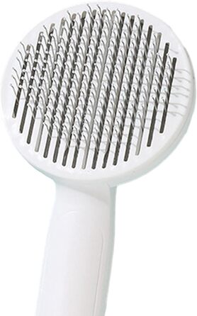 Щітка для котів Baoblaze 3X, гребінець для догляду за собаками, видалення відмерлої шерсті, щітка для собак, самоочисна висмикувана щітка для тварин