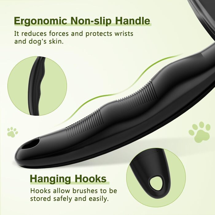 Пінцет для грумінгу собак та котів Pecute: самоочисна, видаляє підшерстя, масажна