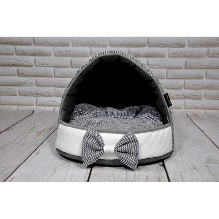 Лежак-будка-тунель для собак та котів SjestaPupila, розмір L (40x50 см)