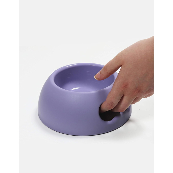 Миска для собак та котів UNITED PETS Pappy, екологічна, з Італії, 350 мл, помаранчевий колір