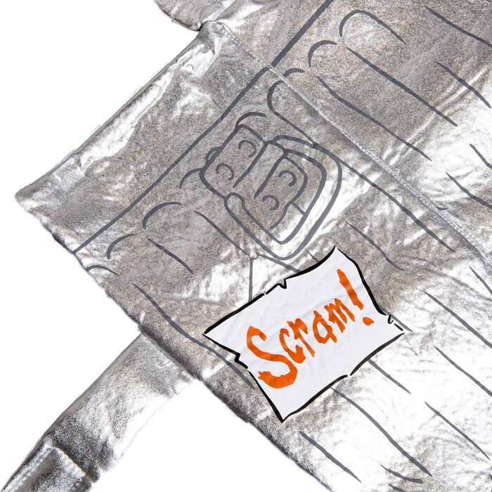 Костюм для собак Pet Krewe Oscar The Grouch, X-Large, для маленьких, середніх, великих та екстра-великих собак, ідеально для Хелловіну, Різдва, вечірок, фотосесій, подарунок для любителів собак, срібний